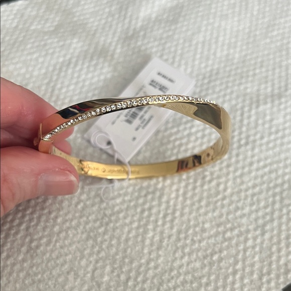Kate Spade Gold Bracelet with Crystal Accents - Picture 7 of 13